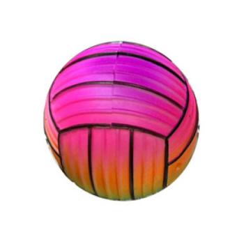 Műanyag szivárvány röplabda 50g 10 cm kép