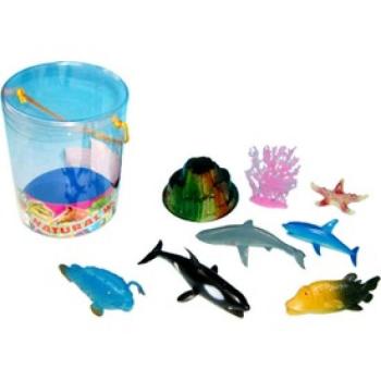 Műanyag tengeri állatok 8 darabos készlet kép