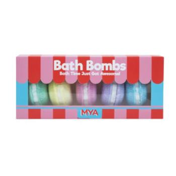 MYA fürdőbomba szett macaron 5 db kép