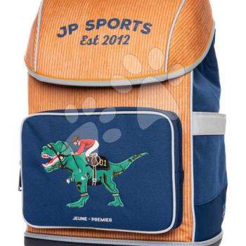 Nagy iskolai hátizsák Ergomaxx Polo Dino Jeune Premier ergonomikus luxus kivitel 41*27 cm kép