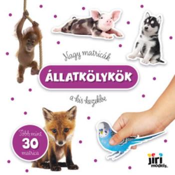 Nagy matricás könyv - Állatkölykök kép