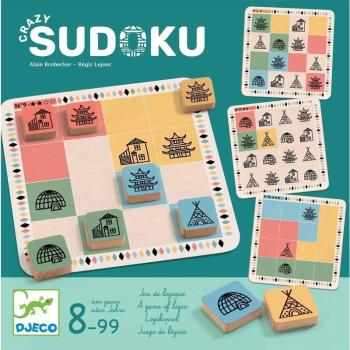 Nemzetközi sudoku - Logikai játék - Crazy sudoku - Djeco kép