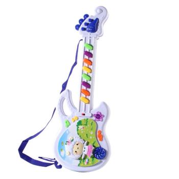 Nyakba akasztható elemes játék gitár dallamokkal - 45 cm (BBMJ) kép