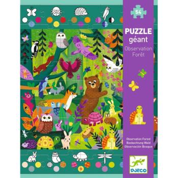 Nyüzsgő erdő - Megfigyelő óriás puzzle - Observation forest - DJ07149 kép