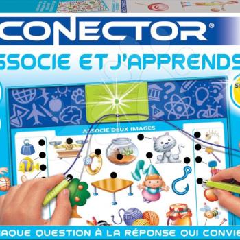 Oktatójáték Conector J'associe et J'apprends Educa francia 242 kérdés 4 - 7 éves korosztálynak kép