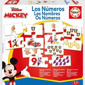 Oktatójáték Ismerkedünk a számokkal Mickey & Friends Educa 10 ábra 3 évtől kép