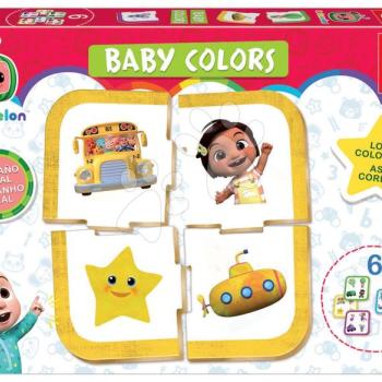 Oktatójáték legkisebbeknek Baby Colours Cocomeloon Educa Ismerkedünk a színekkel 24 hó-tól kép
