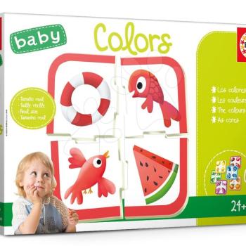 Oktatójáték legkisebbeknek Baby Colours Educa Ismerkedünk a színekkel 24 hótól EDU18119 kép