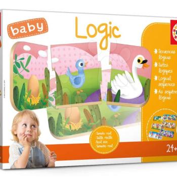 Oktatójáték legkisebbeknek Baby Logic Educa Ismerkedünk a logikával 24 hótól EDU18120 kép
