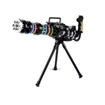 Óriás játék gépfegyver hang- és fényhatásokkal, visszarúgást imitáló vibráló hatással (BBMJ) kép