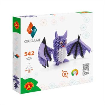 Origami 3D denevér kép