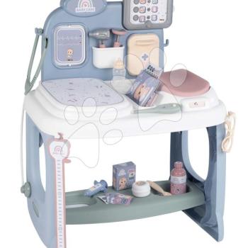 Orvosi vizsgáló pult Baby Care Center Smoby elektronikus 24 kiegészítővel hanggal és fénnyel kép