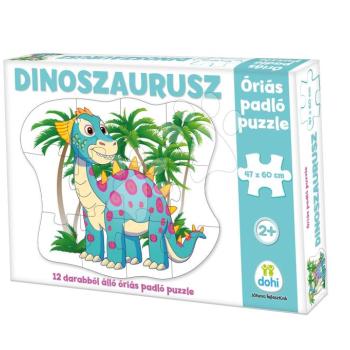 Padló puzzle dinoszaurusz Dohány óriás 12 drb 24 hó-tól kép