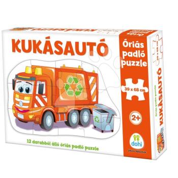 Padló puzzle szemetesautó Dohány óriás 12 drb 24 hó-tól kép