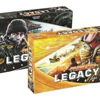 Pandemic Legacy 2. évad társasjáték - fekete dobozos - magyar kiadás kép