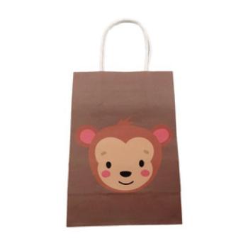 Papírtasak állatfejes - többféle kép