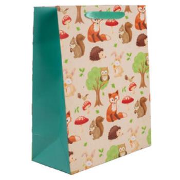 Papírtasak erdei állatok gombával 1823 kép