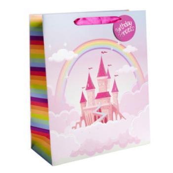Papírtasak kastély 18 x 23 cm kép