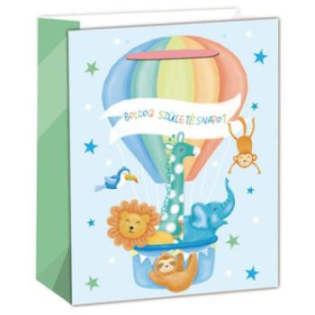 Papírtasak kék hőlégballon 1823 kép