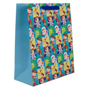 Papírtasak kék /zöld fiús 1823 kép