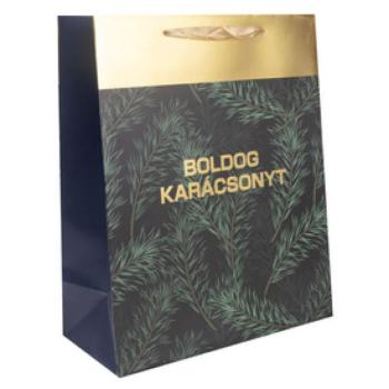 Papírtasak zöld fenyőág 2632 kép