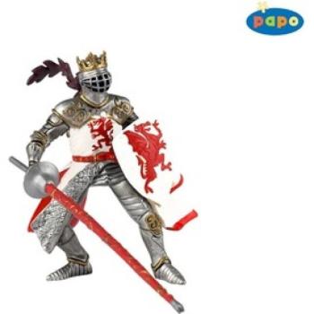 Papo piros sárkány pajzsos katona 39386 kép