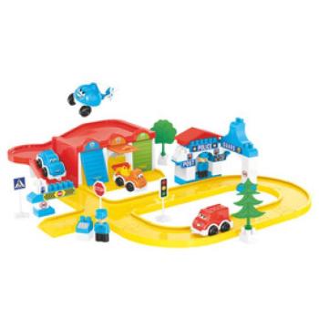 Parkolóház, rendőrörs kép