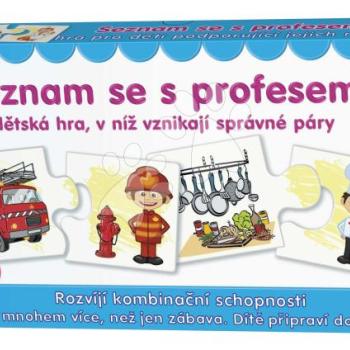 Párosító társasjáték Ismerkedj a szakmákkal Dohány cseh nyelvű kép