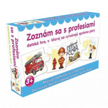 Párosító társasjáték Ismerkedj a szakmákkal Dohány magyar nyelvű kép