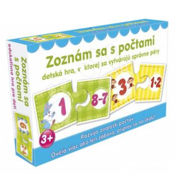 Párosító társasjáték Ismerkedj a számolással Dohány magyar nyelvű kép