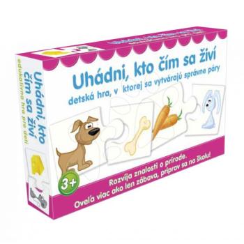 Párosító társasjáték Találd ki mit eszik Dohány magyar nyelvű kép