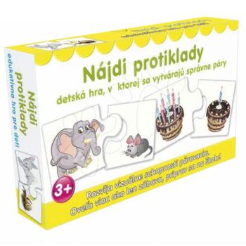 Párosító társasjáték Találj rá az ellentétekre Dohány magyar nyelvű kép