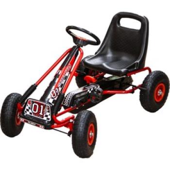 Pedálos gokart - 30 kg, piros kép