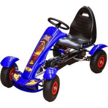 Pedálos gokart - 50 kg, kék kép