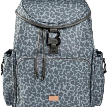 Pelenkázó hátizsák Vancouver Backpack Dark Cherry Blossom Beaba kiegészítőkkel 22 l térfogat 42 cm zöld kép