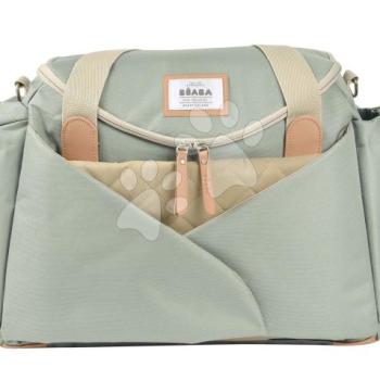 Pelenkázótáska babakocsihoz Beaba Sydney II Changing Bag Heather Sage Green zöld kép