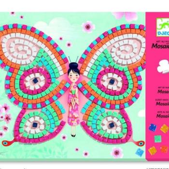 Pillangós mozaik kép készítés 3D hatású - Butterflies - Djeco kép