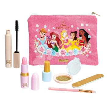 Pipere táska kozmetikummal Hercegnők Disney Make Up Set Smoby szempillaspirál rúzs szemhély festék ecsettel és körömreszelő kép
