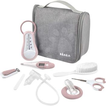 Piperecikkek kisbabának Hanging Toiletry Pouch Beaba felakasztható táskában 9 kiegészítő rózsaszín BE920382 kép