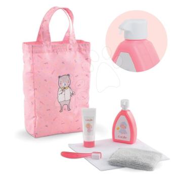 Piperetáska Baby Care Mon Grand Poupon Corolle 6 kiegészítővel rózsaszín 36-42 cm játékbabának 24 hó-tól kép