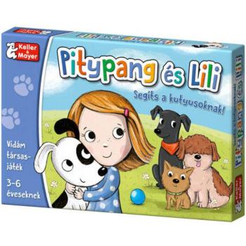Pitypang és Lili - Segíts a kutyusoknak társasjáték kép
