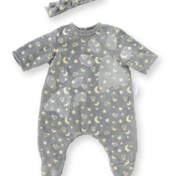 Pizsama játékbabára Pajamas Glitter in the Dark & Headband Mon Grand Poupon Corolle 36 cm babának 24 hó-tól CO141680 kép