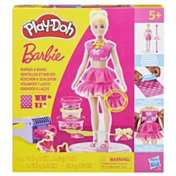 Play-doh Barbie fodrok és masnik kép