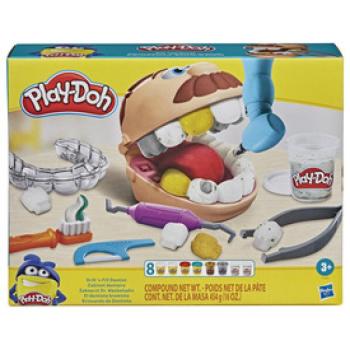 Play-doh dr. Drill és fill fogászata gyurmakészlet kép