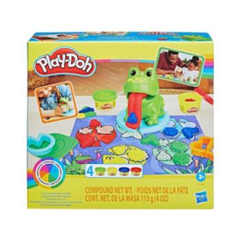 Play-doh gyurma békák és színek kép