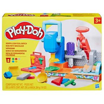 Play-doh présgép és fűrész szerszámpad kép