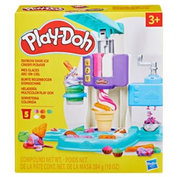 Play-doh szivárványos csavaros fagyi készlet kép