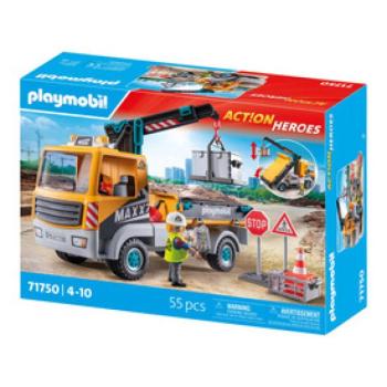 Playmobil: Billenőplatós teherautó daruval kép