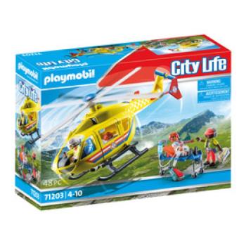 Playmobil City Life 71203 Mentőhelikopter kép