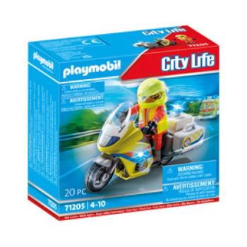 Playmobil City Life 71205 Mentőmotor villogó fénnyel kép